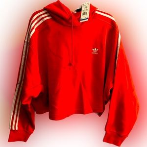 Women’s Adidas Cropped Hoodie Size 3x